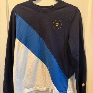 Peloton Dark Blue Long Sleeve Shirt